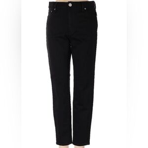 Straight leg cut black moussy jeans